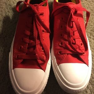 Converse Chuck Taylor Red w/ Nike Insoles (Sz 8)